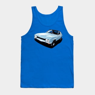 British Ford Capri in blue Tank Top